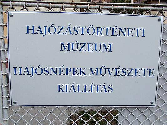 Hajózástörténeti kiállítás