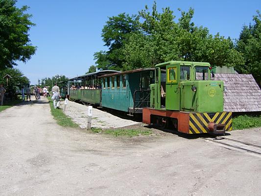 Mesztegnyői Erdei Vasút végállomása